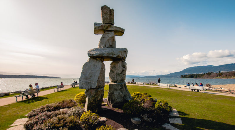 Inukshuk by the Beach - Wander Vancouver